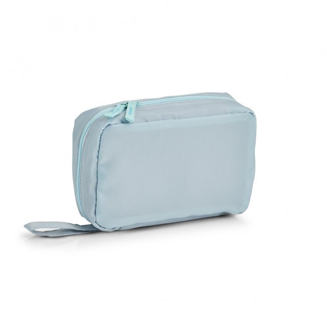 Organizator cosmetic,gri,din poliester,Zeller