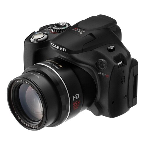 Aparat foto digital Canon PowerShot SX30 IS black - eMAG.ro
