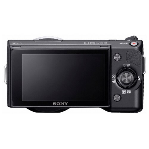 Sony NEX-5, 14.2MP, Black + Obiectiv 18-55mm, Silver - eMAG.ro