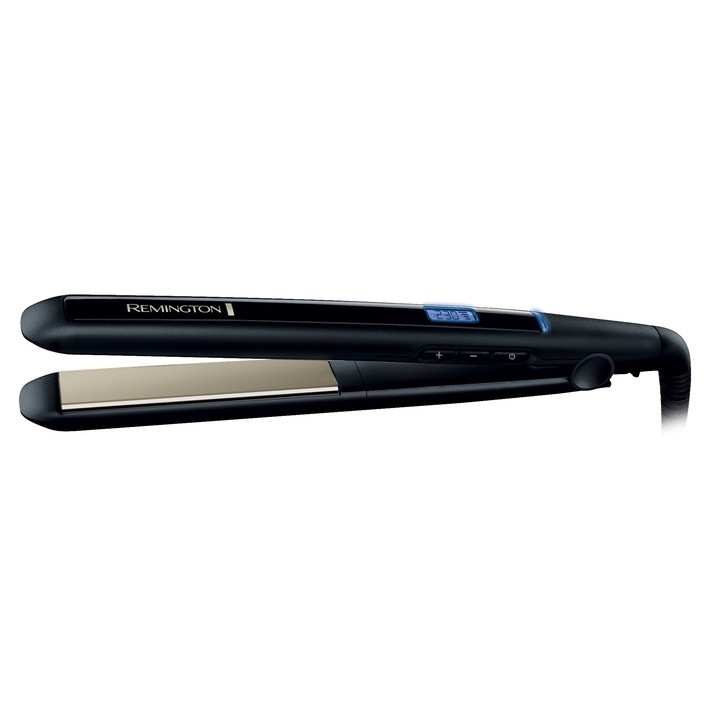 Placa de indreptat parul Remington S5500, 230 grade, LCD, negru