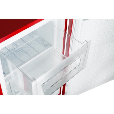 Congelator Premium Oursson FZ0805/RD, 80 l, H 83.5 cm, Clasa A+, Rosu