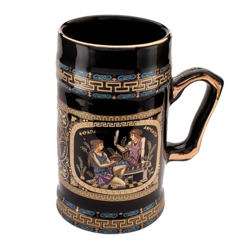 Halba Bere Mare Foita de Aur 24K, Model Bavaria, ClassGifts Halba Bere Mare Foita de Aur 24K, Model Bavaria, ClassGifts