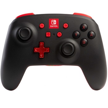 Controller Enhanced Wireless Switch Negru cu Rosu pentru Nintendo Switch Controller Enhanced Wireless Switch Negru cu Rosu pentru Nintendo Switch