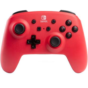 Controller Enhanced Wireless Switch Rosu cu Negru pentru Nintendo Switch Controller Enhanced Wireless Switch Rosu cu Negru pentru Nintendo Switch