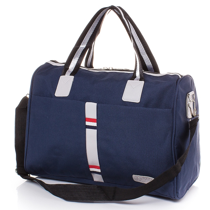 Чанта за ръчен багаж Perfect line - 40/30/20cm, Тъмносин