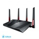 Безжичен рутер Gaming ASUS RT-AC88U, AC3100, Dual-Band, AiMesh, 4 антени Wi-Fi