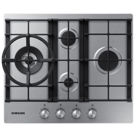 Plita incorporabila Samsung NA64H3040BS/OL, 4 arzatoare, Gaz, Inox