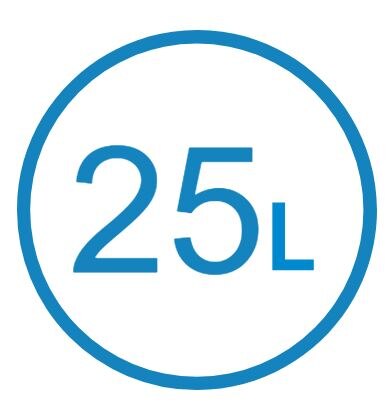 Capacitate 25L