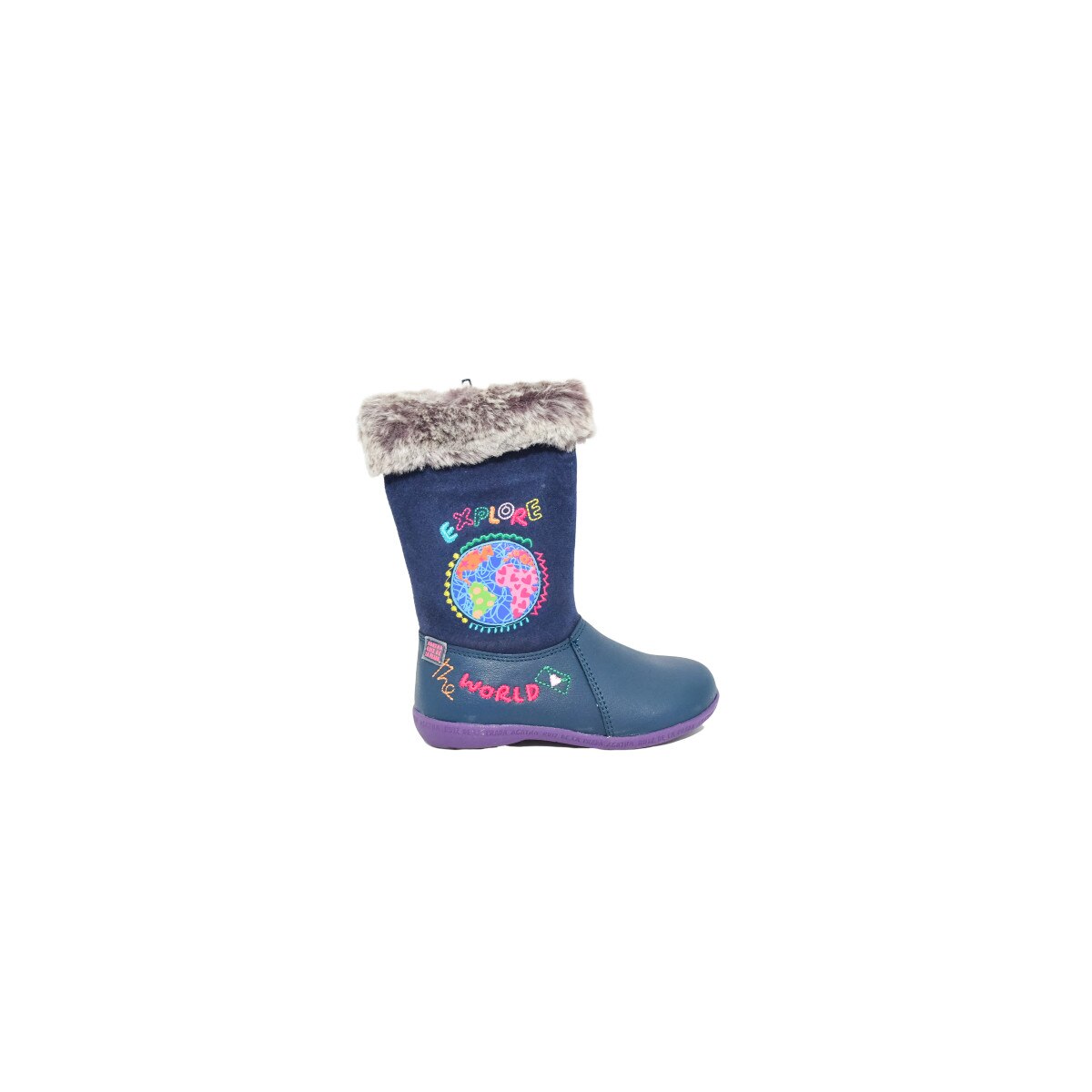 Cizme Agatha Ruiz de la Prada Albastru Piele naturala 26EU
