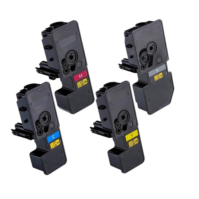 Set 4 cartuse toner, GraphiteK, Kyocera TK-5230 , compatibil, 2800 de pagini, Kyocera TK-5230K, TK-5230C, TK-5230M, TK-5230Y, BK/C/M/Y, pentru imprimante Kyocera Ecosys M5521cdw, Kyocera Ecosys M5521cdn, Kyocera Ecosys P5021cdw, Kyocera Ecosys P5021cdn
