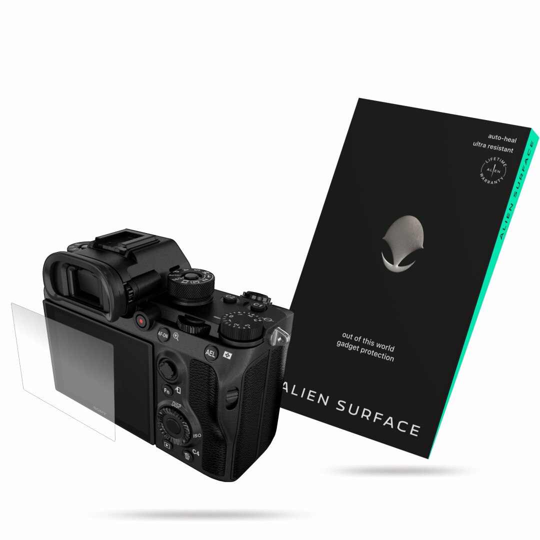 Folie Alien Surface, Sony A9, protectie ecran 1+1 Rezerva