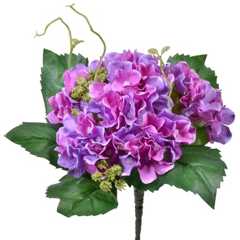 Buchet Hortensia Decorativ, OffLimits, 22 cm, Violet Buchet Hortensia Decorativ, OffLimits, 22 cm, Violet