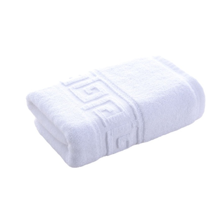 Премиум хотелска кърпа, Ralex, 30x50см, бяла, 100% памук, 500г/кв.м, гръцки модел