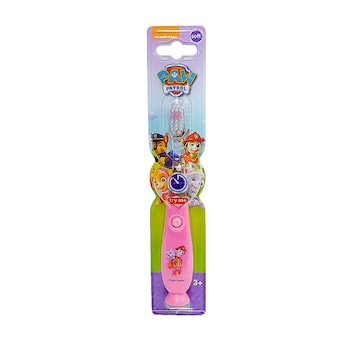 Periuta de dinti Paw Patrol roz,Rolly Brush , Timer luminos, 36+ Periuta de dinti Paw Patrol roz,Rolly Brush , Timer luminos, 36+