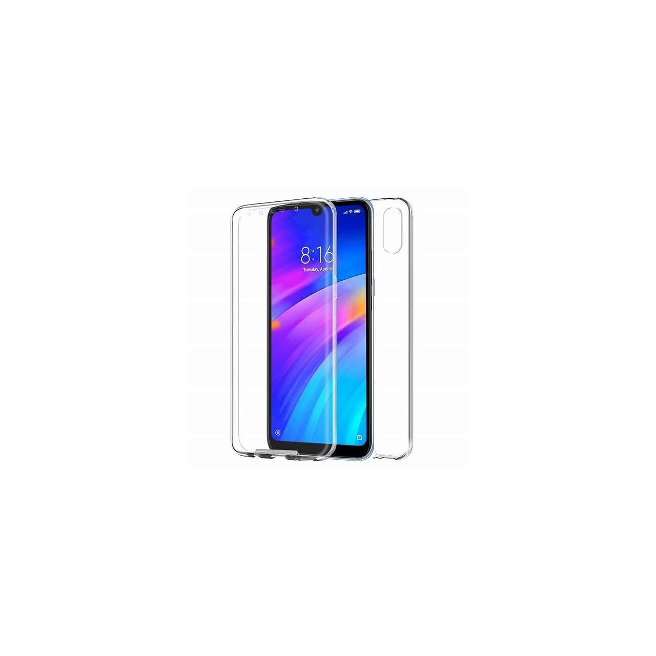Husa Xiaomi Redmi 7A - iberry FullCover 360 TPU/PC Clear