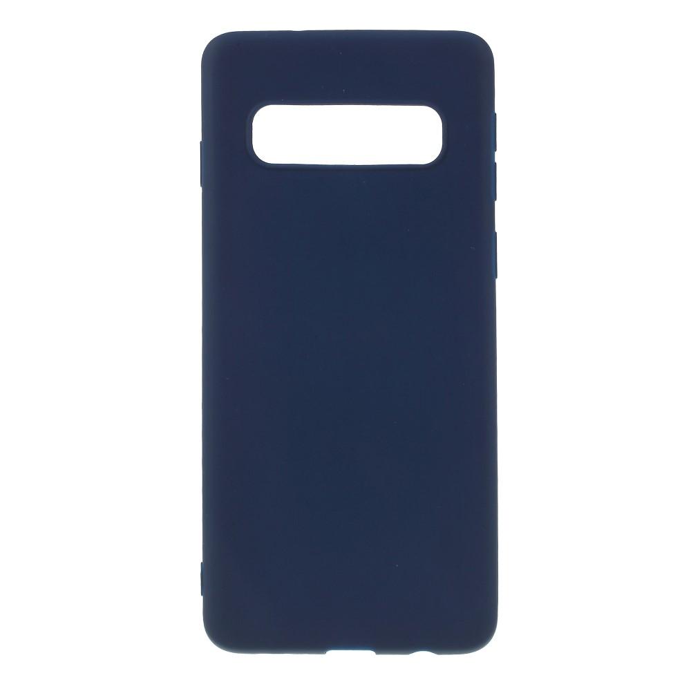 Husa silicon Samsung Galaxy S10 Mat, Antisoc, TPU, Viceversa Albastru