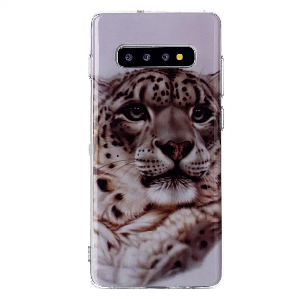 Husa silicon Samsung Galaxy S10 Plus model Leopard , Antisoc, TPU, Viceversa Multicolor