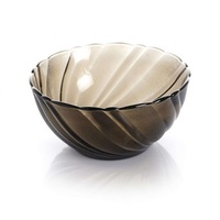 Set 6 boluri rotunde DURALEX vereco 128 din sticla termorezistenta fume 120 mm 300 ml