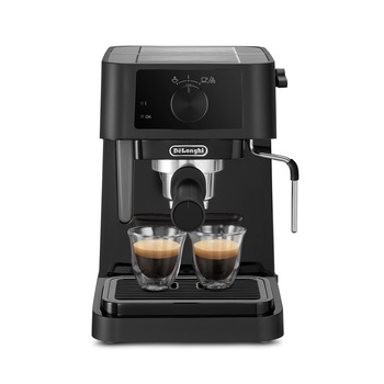 Aparat de cafea DeLonghi EC235.BK, Plastic/Metal, 1100W, 15 Bari, Negru
