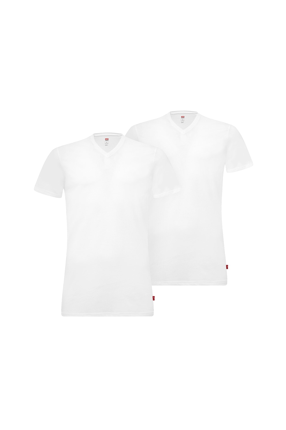 Levi's, Set de tricouri slim fit pentru casa - 2 piese, Alb