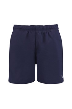 Puma, Pantaloni scurti de baie cu talie elastica, Bleumarin inchis Puma, Pantaloni scurti de baie cu talie elastica, Bleumarin inchis