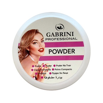 Pudra Compacta Fixatoare Gabrini Professional Powder, 12g, nuanta 04 Pudra Compacta Fixatoare Gabrini Professional Powder, 12g, nuanta 04