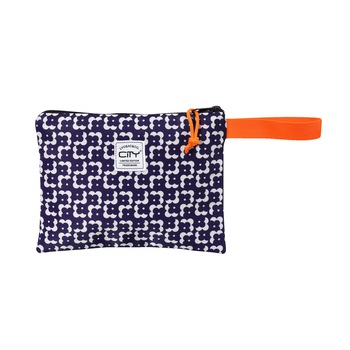 Penar, CiTY, Albastru/Alb, Poliester, 24x18 cm Penar, CiTY, Albastru/Alb, Poliester, 24x18 cm