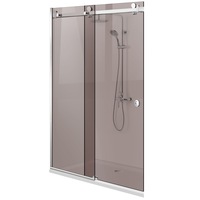 paravan dus cu usa culisanta glissando 122-140205 cm sistem inox sticla bronz 8 mm imagen 37_0_
0