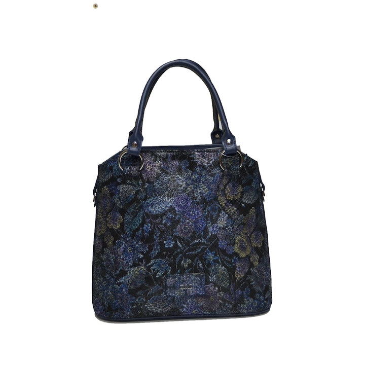 Zea Női táska, Természetes bőr, 24105, Fekete