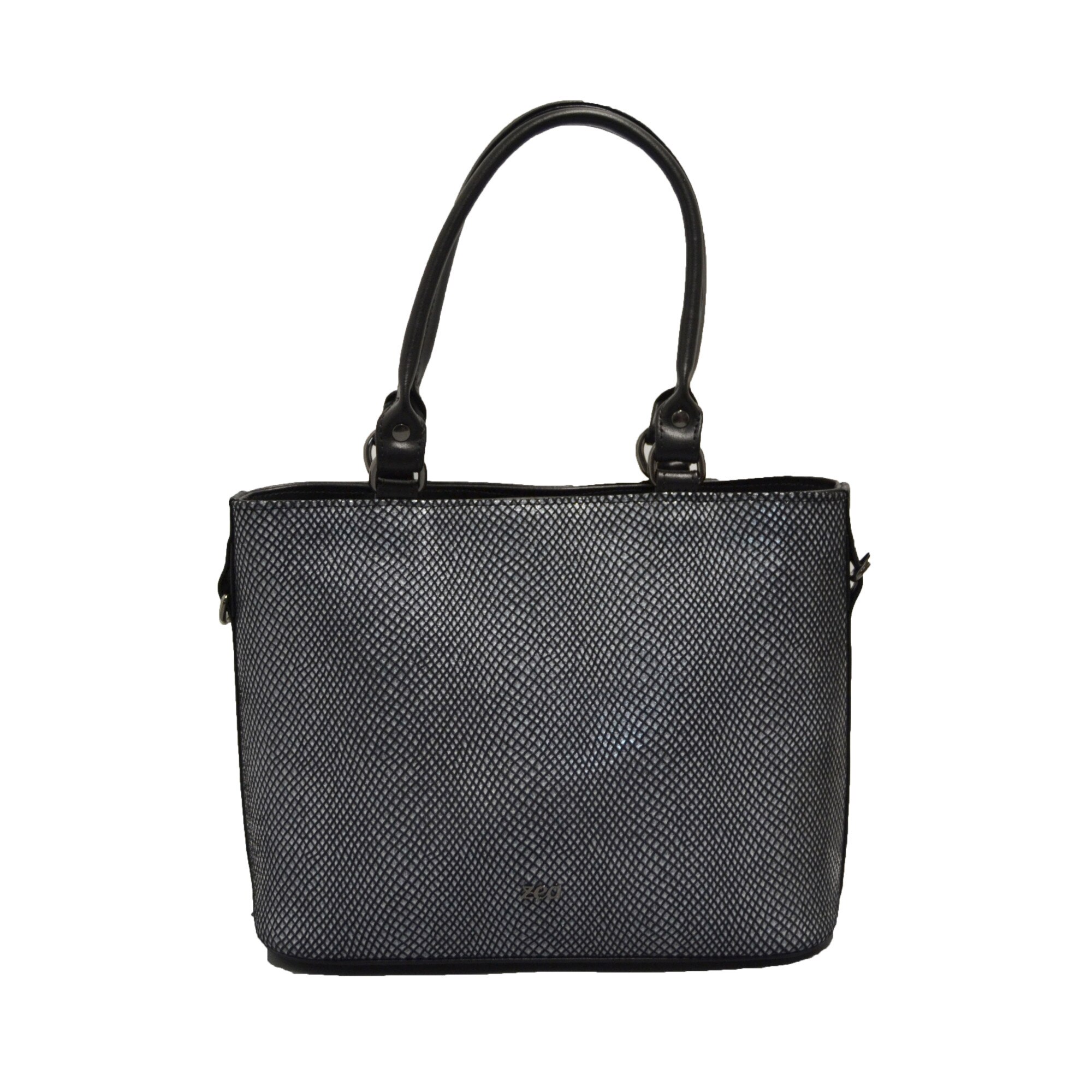 Geanta dama,Zea,piele naturala,neagra(23501)