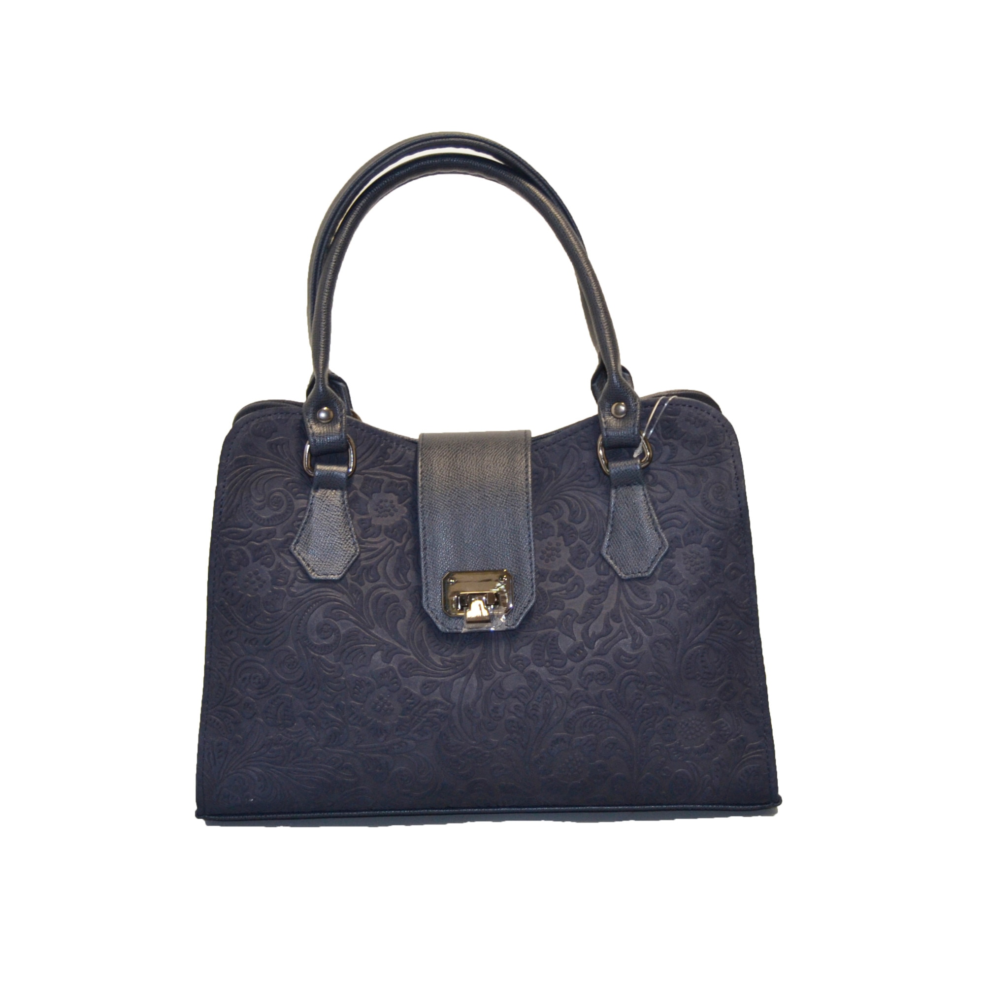 Geanta dama,Zea,piele naturala,blue(2509)