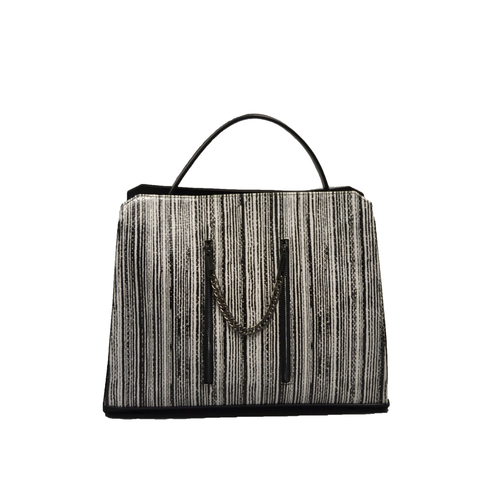 Geanta dama,Zea,piele naturala,neagra(25101)