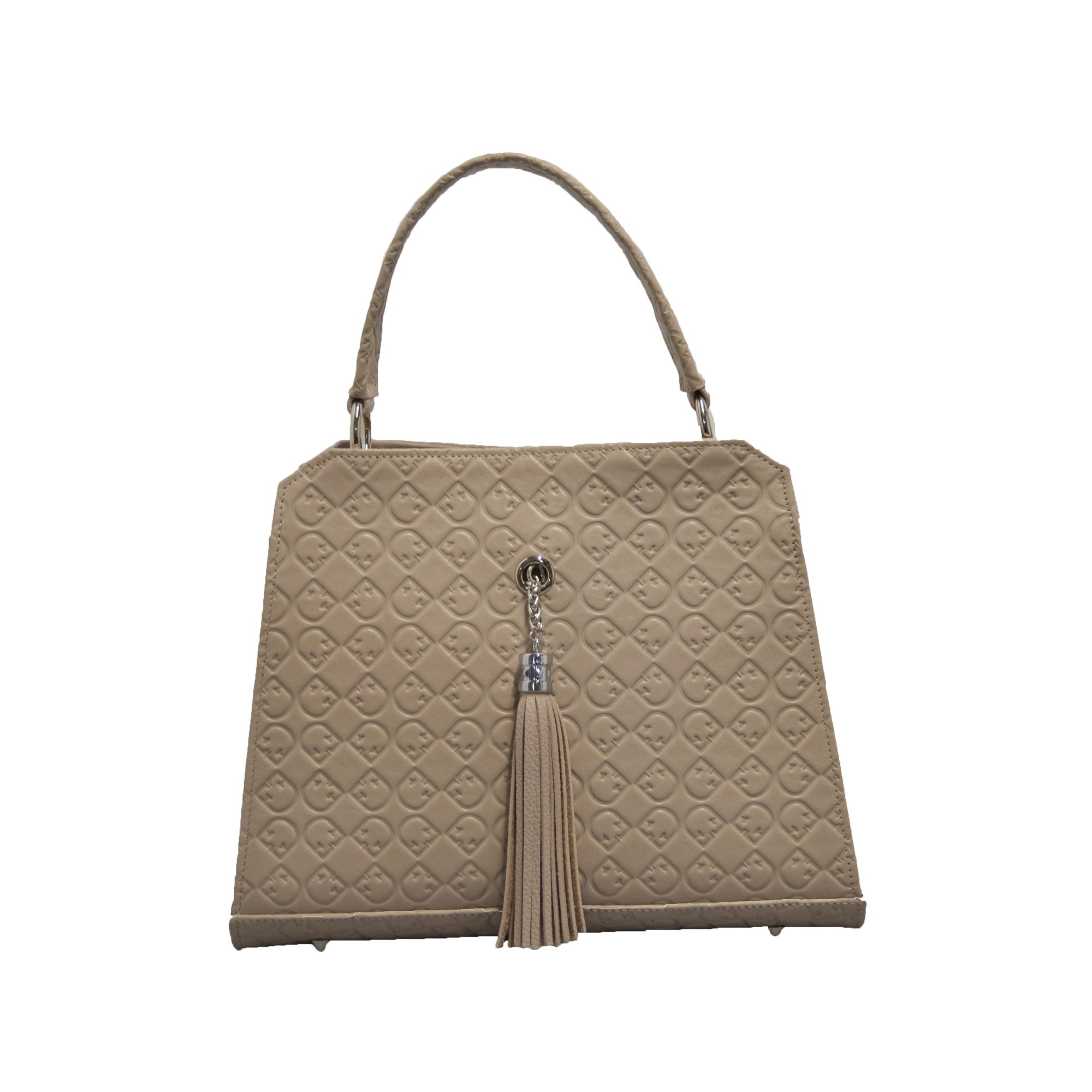 Geanta dama,Zea,piele naturala,bej(25107)