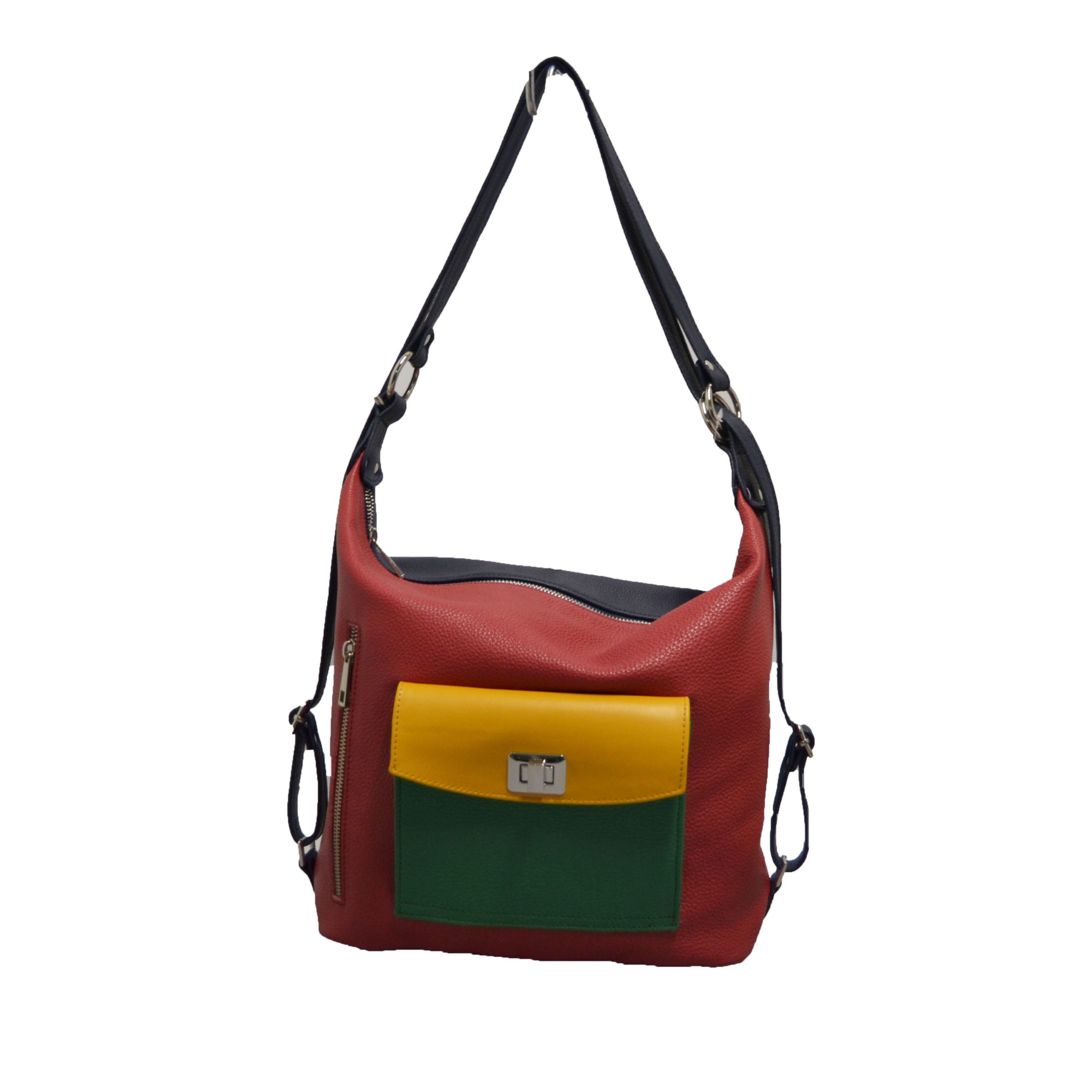 Geanta dama,Zea,piele naturala,blue(20501)