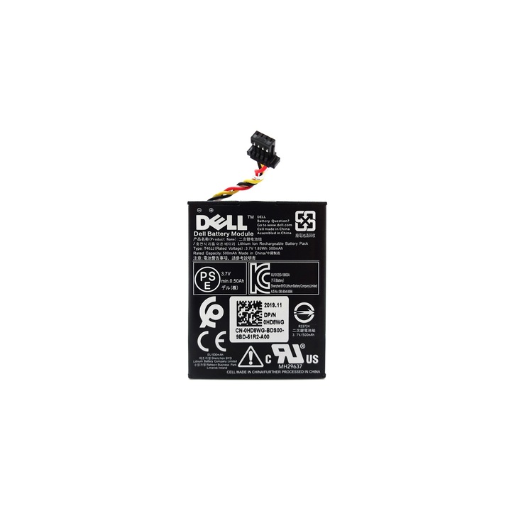 Baterie originala Dell pentru RAID Controller PowerEdge (PERC) H710, H710P, H810