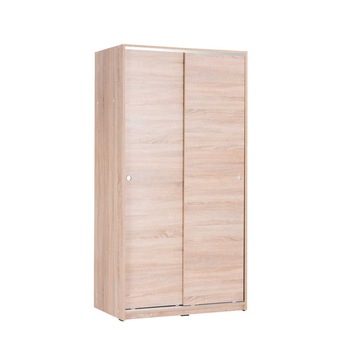 Dulap Adore Slide Compact, 2 usi glisante, Sonoma, 94x182x52 cm Dulap Adore Slide Compact, 2 usi glisante, Sonoma, 94x182x52 cm
