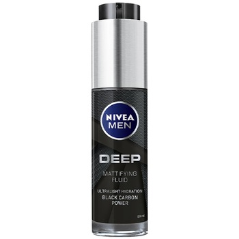 Crema de fata matifianta Nivea men Deep Control, 50 ml Crema de fata matifianta Nivea men Deep Control, 50 ml