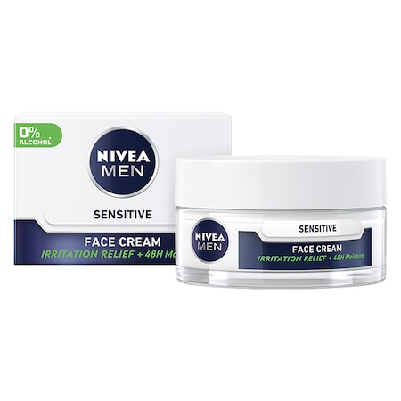 Crema de fata Nivea Men pentru ten sensibil, 50 ml