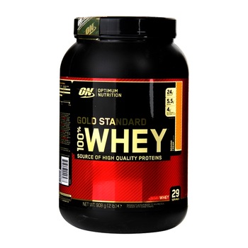 Proteina Optimum Nutrition 100% Gold Standard Whey, Ciocolata alba cu zmeura, 908g Proteina Optimum Nutrition 100% Gold Standard Whey, Ciocolata alba cu zmeura, 908g
