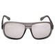 Ochelari de soare barbati Guess Rectangle Matte Grey Transparent/Silver Mirrored GG2105-20C