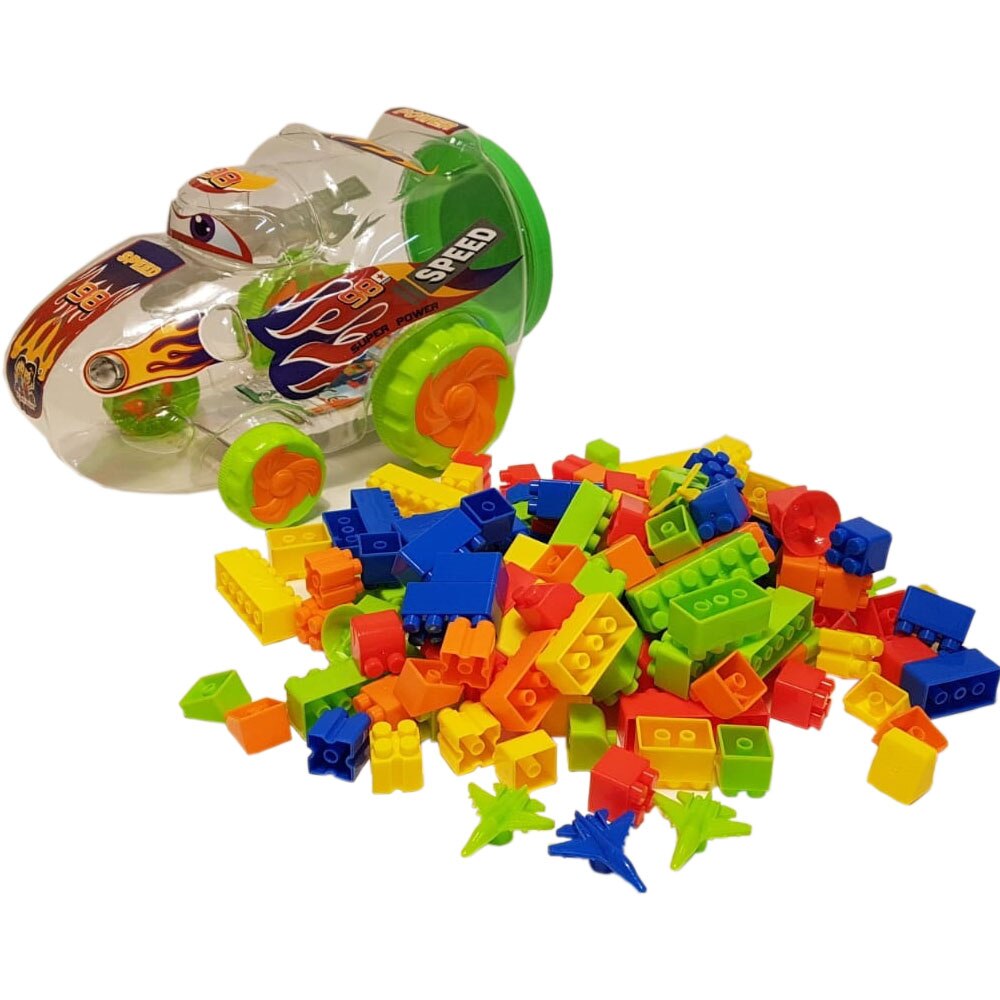 Set de constructii masinuta speed, WB1009