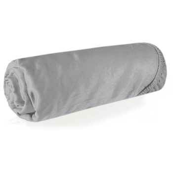 Cearsaf din satin cu elastic, Eurofirany, NOVA, 180x200, Gri 3 Cearsaf din satin cu elastic, Eurofirany, NOVA, 180x200, Gri 3