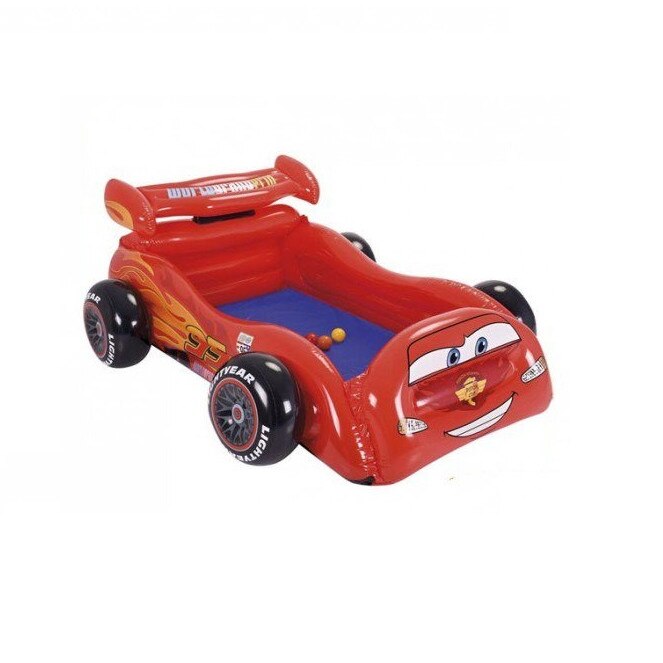 Centru de joaca gonflabil Cars Intex cu bile incluse