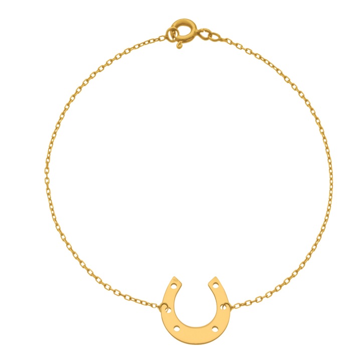 Bratara Potcoava, MS Firefly, Auriu, 14k