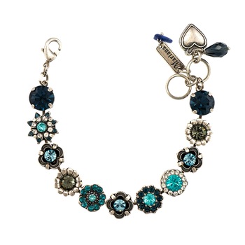 Bratara placata cu Argint 925, Cristale, Nightfall - Mystique by Roxannes - Mariana Jewellery, Albastru 4072-1114SP Bratara placata cu Argint 925, Cristale, Nightfall - Mystique by Roxannes - Mariana Jewellery, Albastru 4072-1114SP