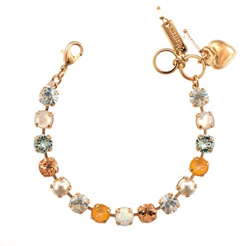 Bratara placata cu Aur roz de 24K, Cristale si Pietre Semipretioase, Gardenia - Botanica by Roxannes - Mariana Jewellery, Alb/Creme 4252SO1-M1913RG Bratara placata cu Aur roz de 24K, Cristale si Pietre Semipretioase, Gardenia - Botanica by Roxannes - Mariana Jewellery, Alb/Creme 4252SO1-M1913RG