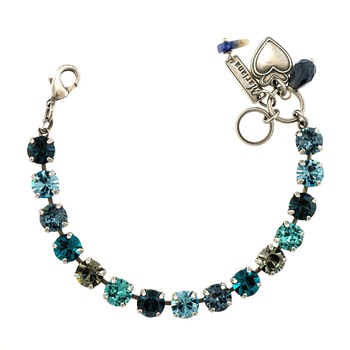 Bratara placata cu Argint 925, Cristale, Nightfall - Mystique by Roxannes - Mariana Jewellery, Albastru 4252-1114SP Bratara placata cu Argint 925, Cristale, Nightfall - Mystique by Roxannes - Mariana Jewellery, Albastru 4252-1114SP