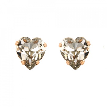 Cercei placati cu Aur roz de 24K, Cristale Swarovski, Aura by Roxannes - Mariana Jewellery, Cristal Transparent 1100/2-001RG2 Cercei placati cu Aur roz de 24K, Cristale Swarovski, Aura by Roxannes - Mariana Jewellery, Cristal Transparent 1100/2-001RG2