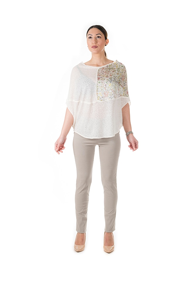 Tricou T shirt scarabee v4 Steffboutique , Material 100% bbc, Alb, 38 EU