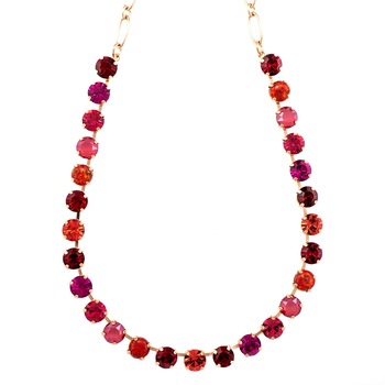 Colier placat cu Aur roz de 24K, Cristale si pietre semipretioase, FireFly by Roxannes - Mariana Jewellery, Rosu 3252SO4-M2140RG Colier placat cu Aur roz de 24K, Cristale si pietre semipretioase, FireFly by Roxannes - Mariana Jewellery, Rosu 3252SO4-M2140RG